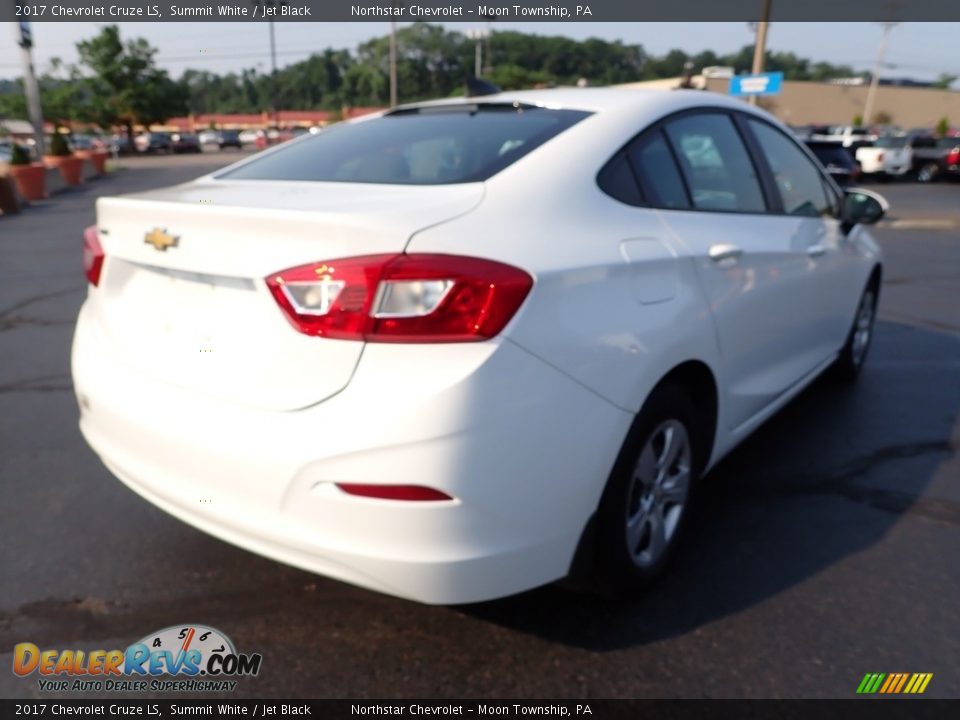 2017 Chevrolet Cruze LS Summit White / Jet Black Photo #8