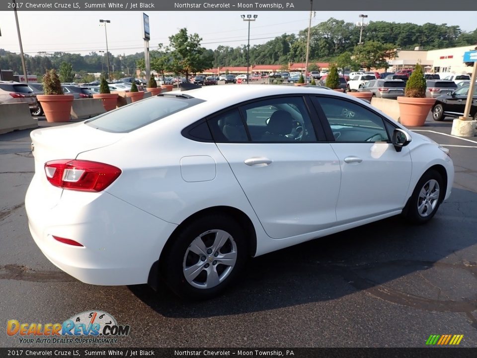 2017 Chevrolet Cruze LS Summit White / Jet Black Photo #9