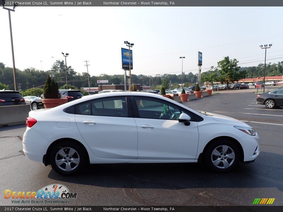 2017 Chevrolet Cruze LS Summit White / Jet Black Photo #10