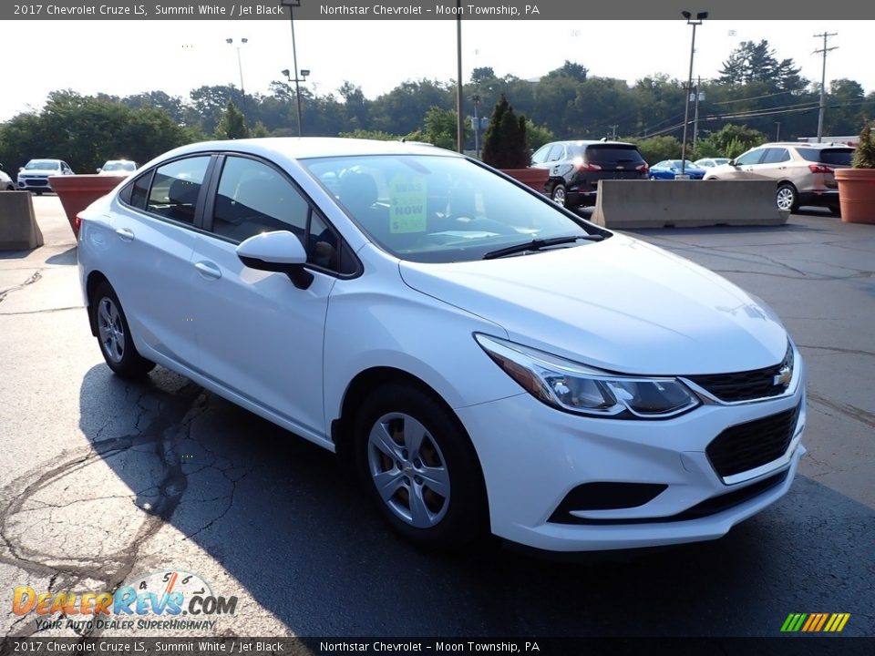 2017 Chevrolet Cruze LS Summit White / Jet Black Photo #11