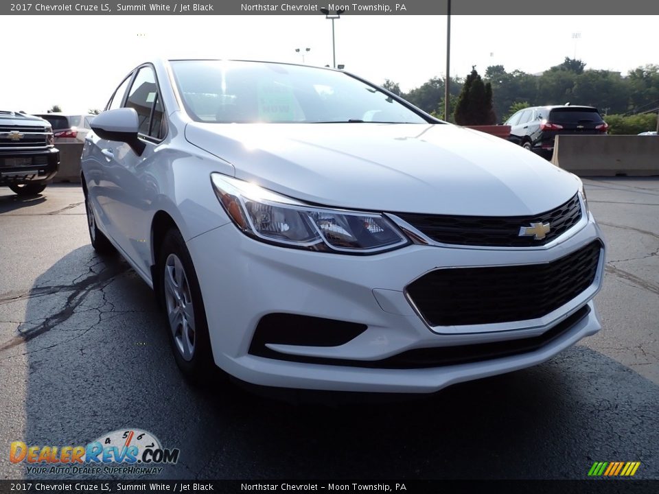 2017 Chevrolet Cruze LS Summit White / Jet Black Photo #12