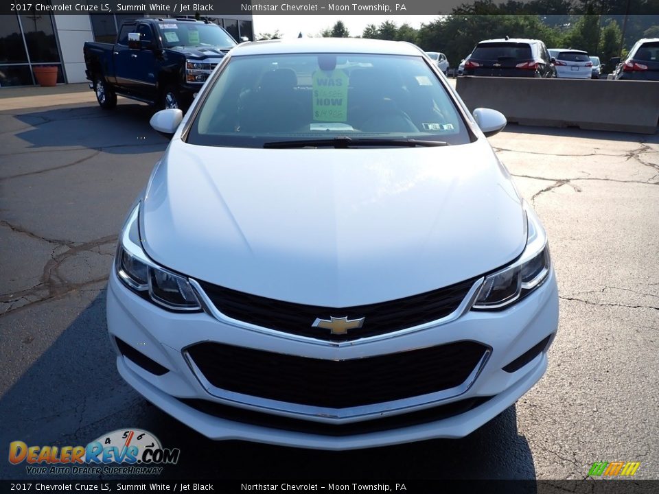 2017 Chevrolet Cruze LS Summit White / Jet Black Photo #13