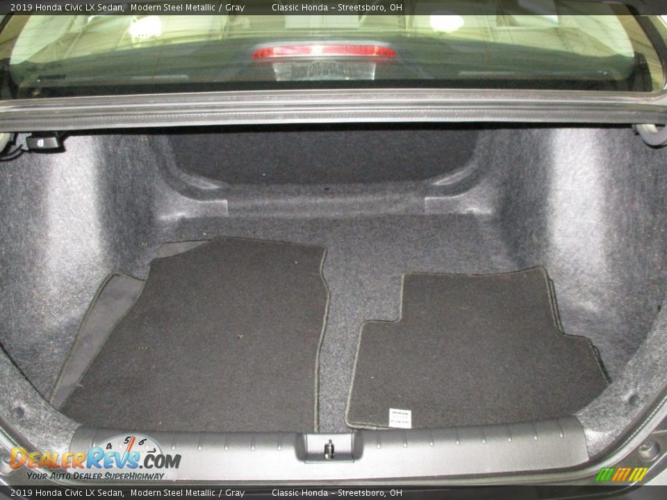 2019 Honda Civic LX Sedan Modern Steel Metallic / Gray Photo #20