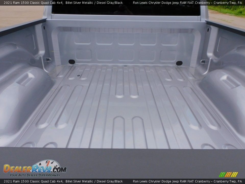 2021 Ram 1500 Classic Quad Cab 4x4 Billet Silver Metallic / Diesel Gray/Black Photo #7