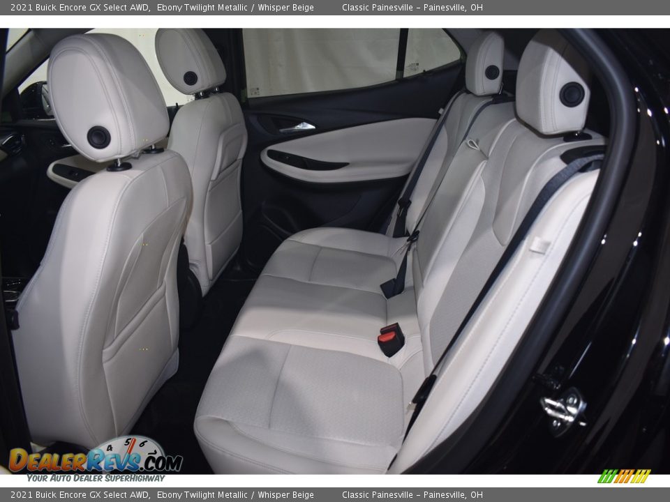 2021 Buick Encore GX Select AWD Ebony Twilight Metallic / Whisper Beige Photo #8