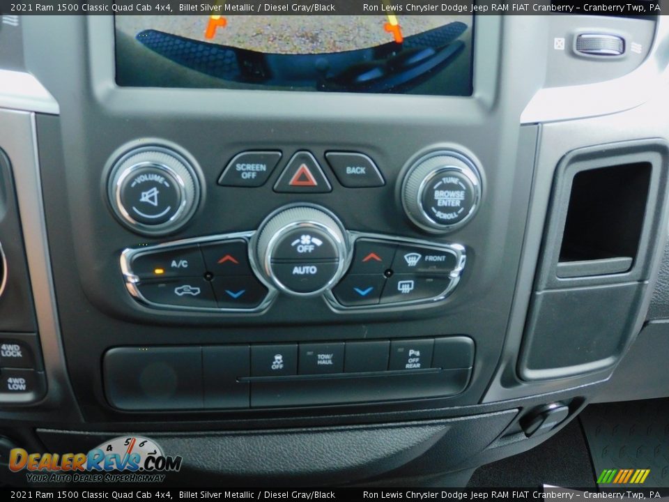 2021 Ram 1500 Classic Quad Cab 4x4 Billet Silver Metallic / Diesel Gray/Black Photo #17