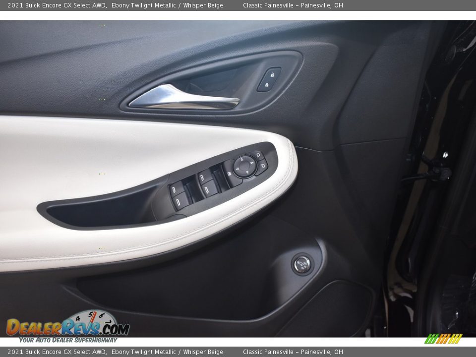 2021 Buick Encore GX Select AWD Ebony Twilight Metallic / Whisper Beige Photo #9
