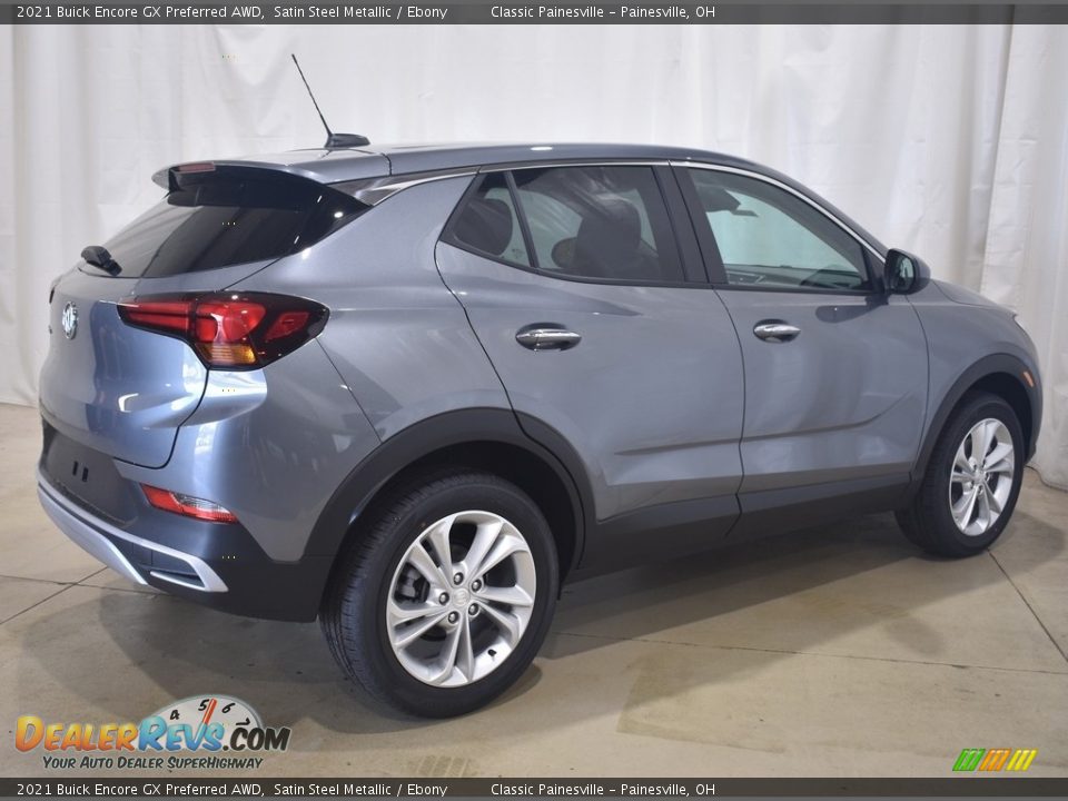 2021 Buick Encore GX Preferred AWD Satin Steel Metallic / Ebony Photo #2