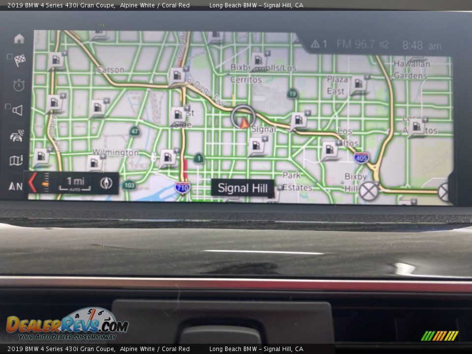 2019 BMW 4 Series 430i Gran Coupe Alpine White / Coral Red Photo #24