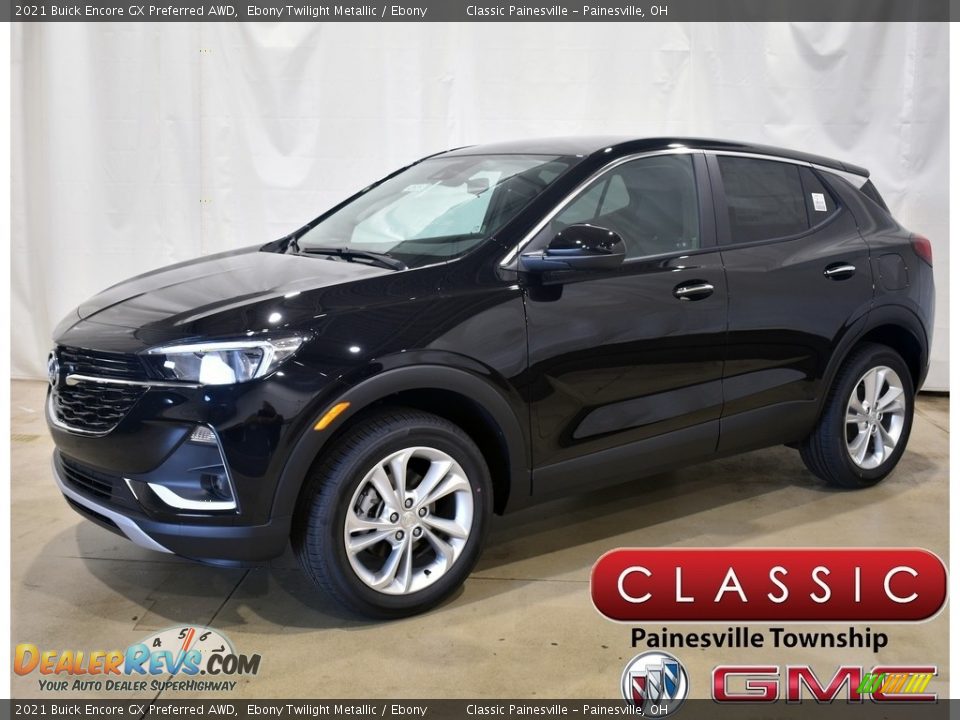 2021 Buick Encore GX Preferred AWD Ebony Twilight Metallic / Ebony Photo #1