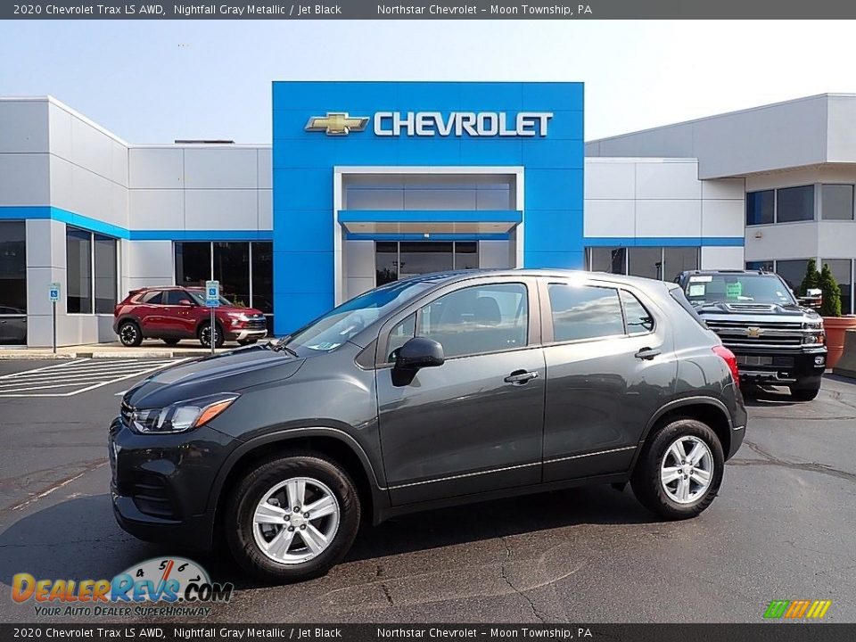 2020 Chevrolet Trax LS AWD Nightfall Gray Metallic / Jet Black Photo #1