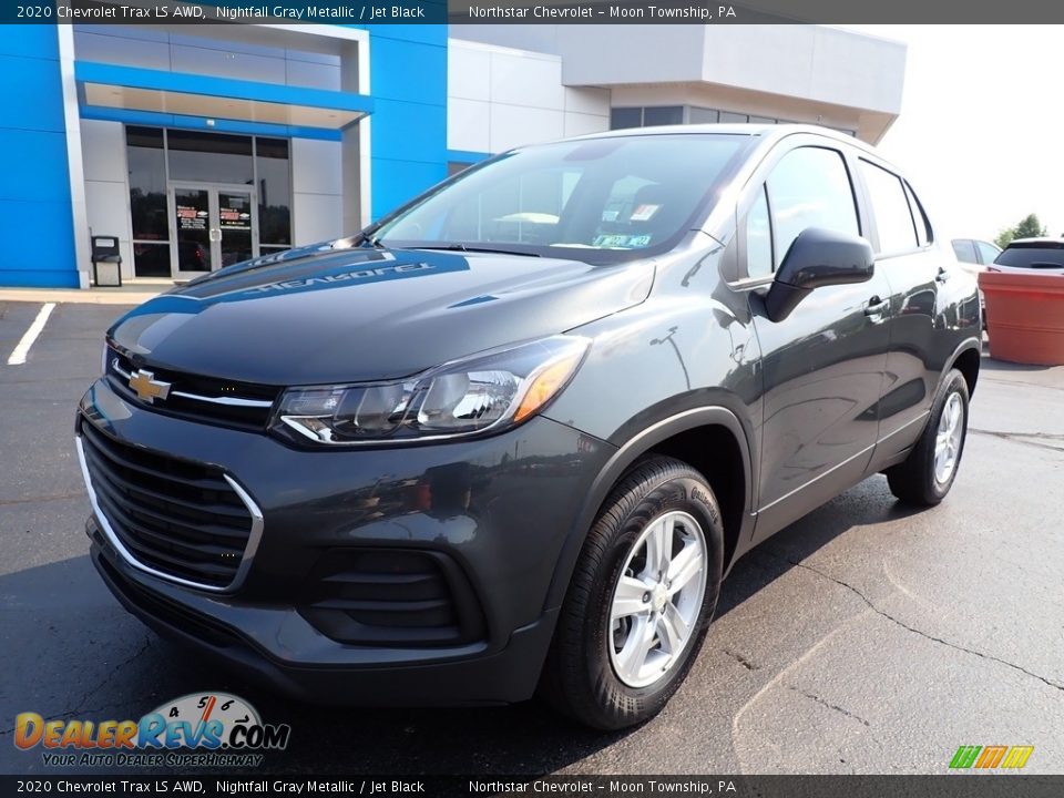 2020 Chevrolet Trax LS AWD Nightfall Gray Metallic / Jet Black Photo #2