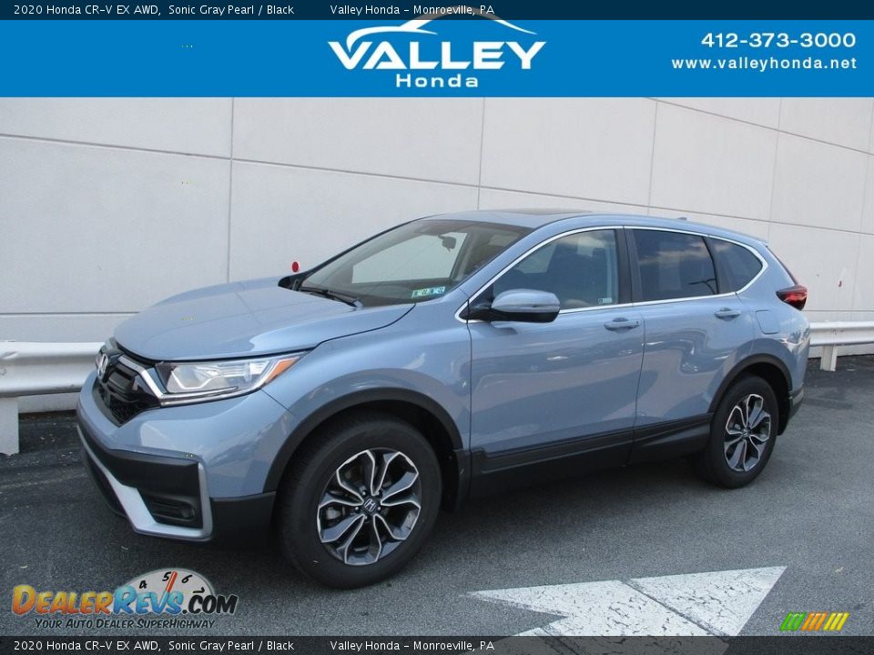 2020 Honda CR-V EX AWD Sonic Gray Pearl / Black Photo #1