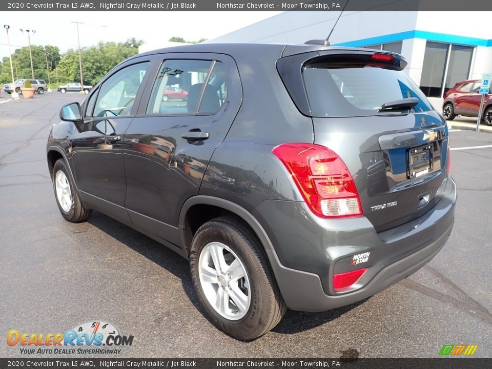 2020 Chevrolet Trax LS AWD Nightfall Gray Metallic / Jet Black Photo #4