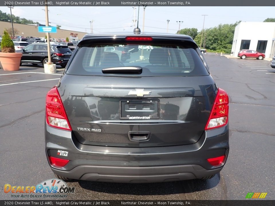 2020 Chevrolet Trax LS AWD Nightfall Gray Metallic / Jet Black Photo #6