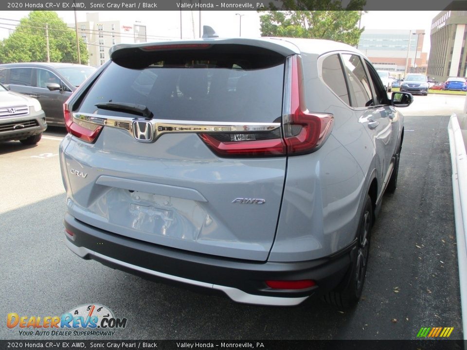 2020 Honda CR-V EX AWD Sonic Gray Pearl / Black Photo #5