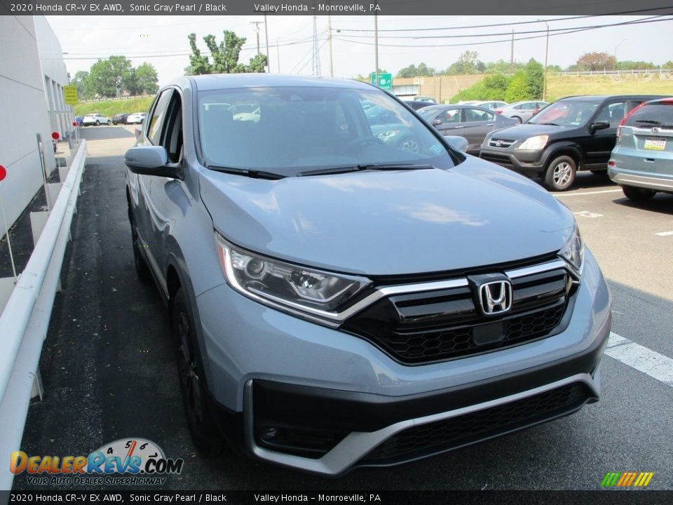 2020 Honda CR-V EX AWD Sonic Gray Pearl / Black Photo #7