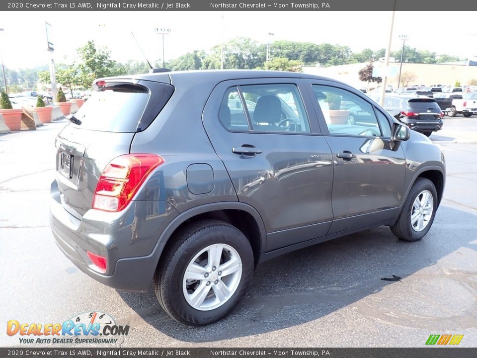 2020 Chevrolet Trax LS AWD Nightfall Gray Metallic / Jet Black Photo #9