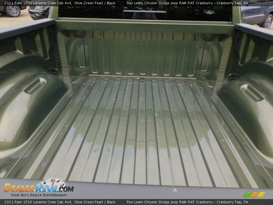2021 Ram 1500 Laramie Crew Cab 4x4 Olive Green Pearl / Black Photo #7