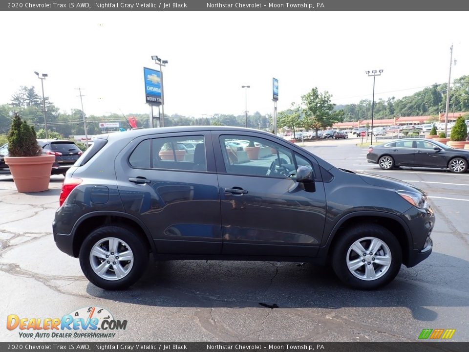 2020 Chevrolet Trax LS AWD Nightfall Gray Metallic / Jet Black Photo #10