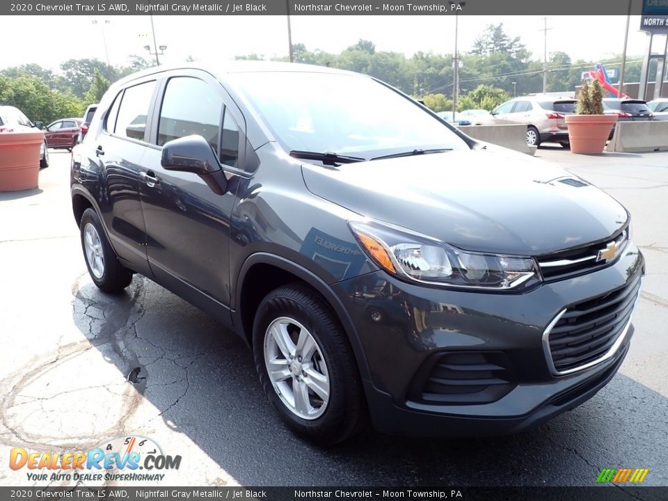 2020 Chevrolet Trax LS AWD Nightfall Gray Metallic / Jet Black Photo #11