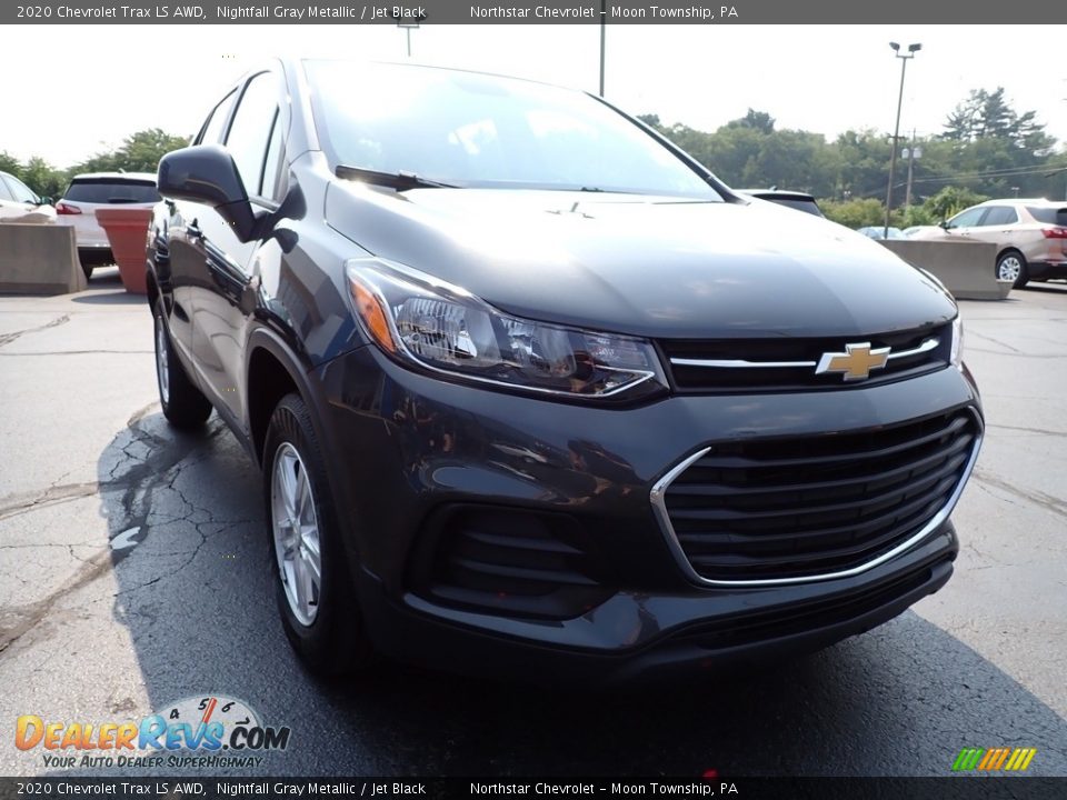 2020 Chevrolet Trax LS AWD Nightfall Gray Metallic / Jet Black Photo #12