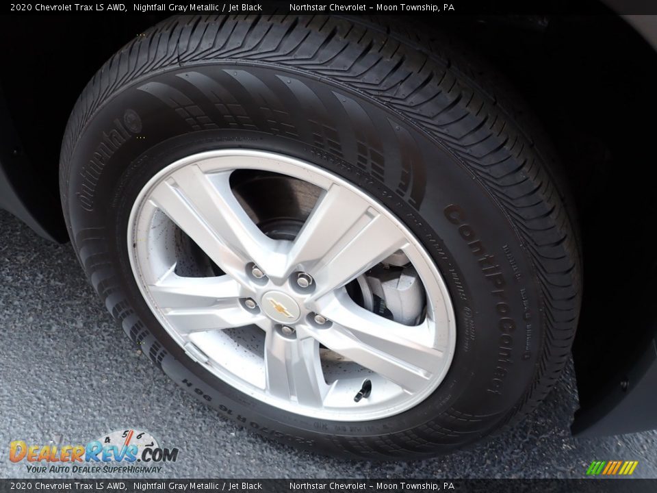 2020 Chevrolet Trax LS AWD Nightfall Gray Metallic / Jet Black Photo #14