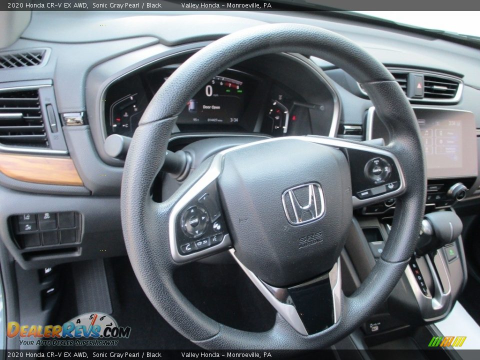 2020 Honda CR-V EX AWD Sonic Gray Pearl / Black Photo #14