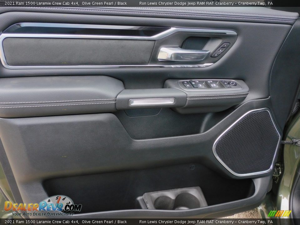 Door Panel of 2021 Ram 1500 Laramie Crew Cab 4x4 Photo #14