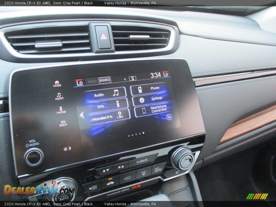 2020 Honda CR-V EX AWD Sonic Gray Pearl / Black Photo #15