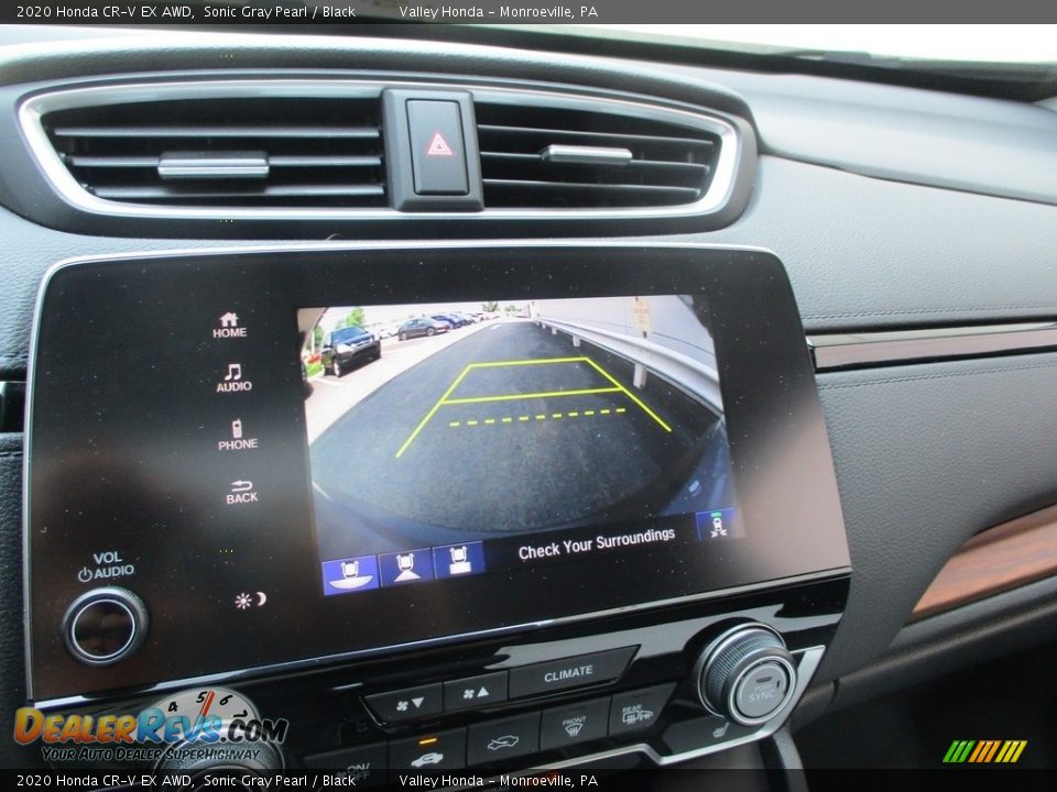 2020 Honda CR-V EX AWD Sonic Gray Pearl / Black Photo #16