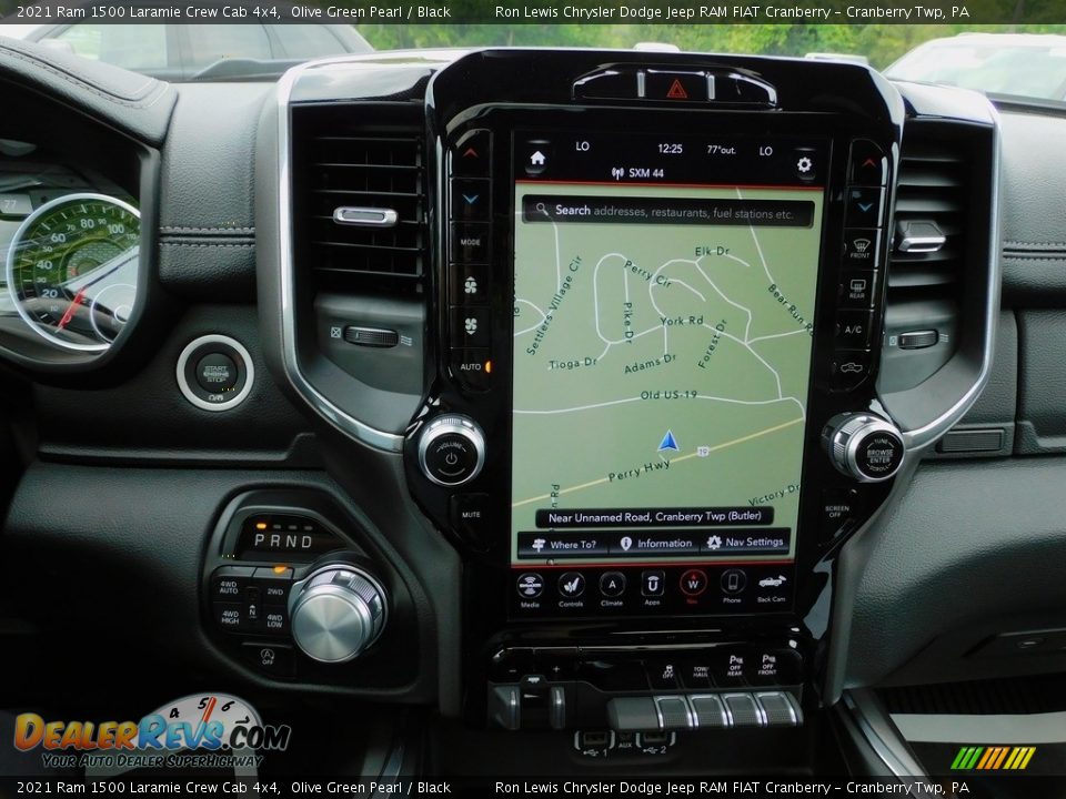 Navigation of 2021 Ram 1500 Laramie Crew Cab 4x4 Photo #16