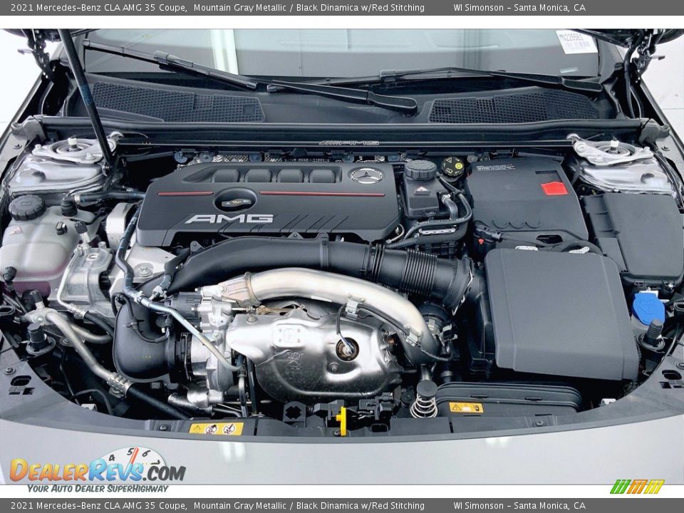 2021 Mercedes-Benz CLA AMG 35 Coupe 2.0 Liter Twin-Turbocharged DOHC 16-Valve VVT 4 Cylinder Engine Photo #9