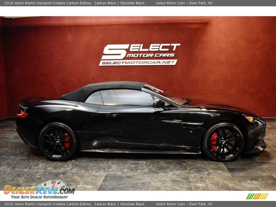 2016 Aston Martin Vanquish Volante Carbon Edition Carbon Black / Obsidian Black Photo #4