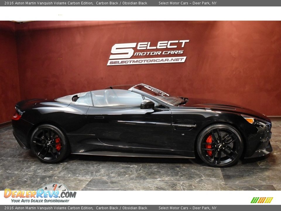 2016 Aston Martin Vanquish Volante Carbon Edition Carbon Black / Obsidian Black Photo #7