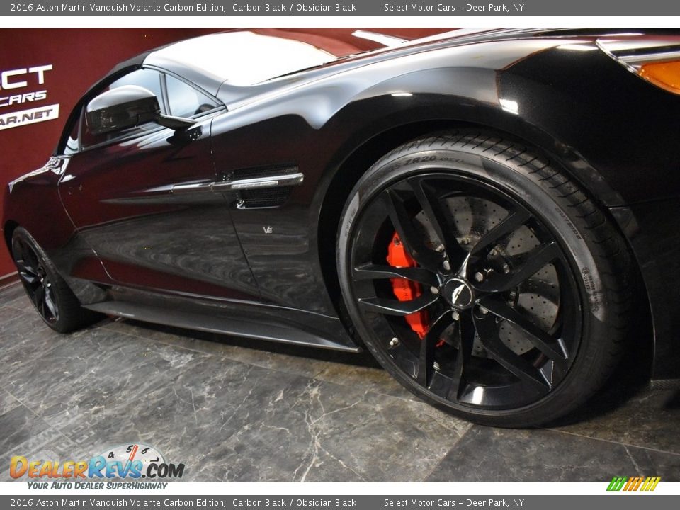 2016 Aston Martin Vanquish Volante Carbon Edition Carbon Black / Obsidian Black Photo #8