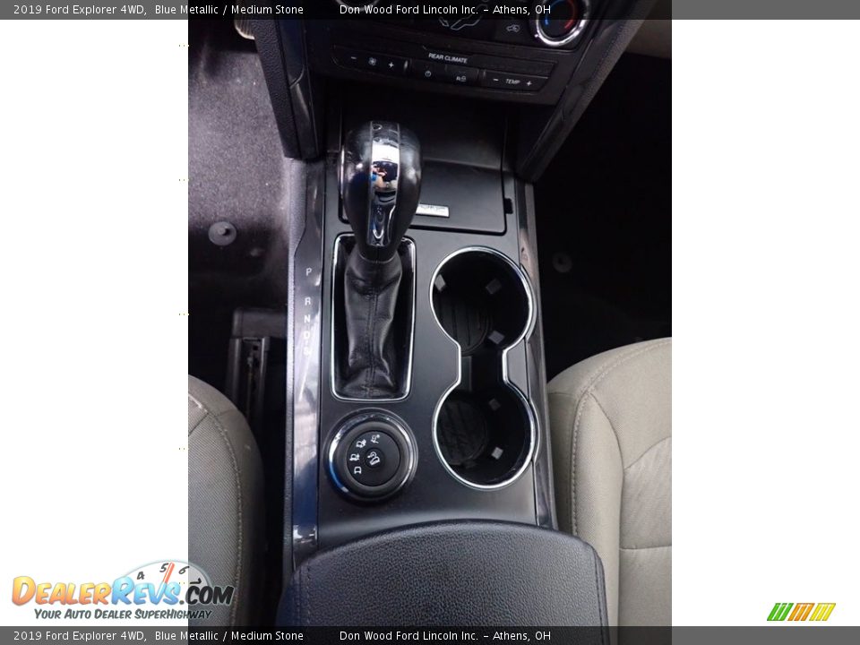 2019 Ford Explorer 4WD Blue Metallic / Medium Stone Photo #32