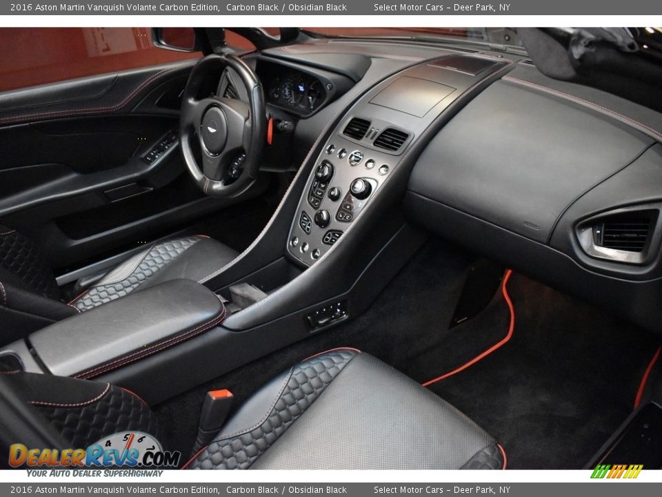 Dashboard of 2016 Aston Martin Vanquish Volante Carbon Edition Photo #17