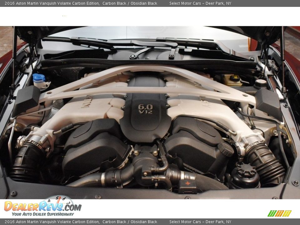 2016 Aston Martin Vanquish Volante Carbon Edition 6.0 Liter DOHC 48-Valve VVT V12 Engine Photo #24