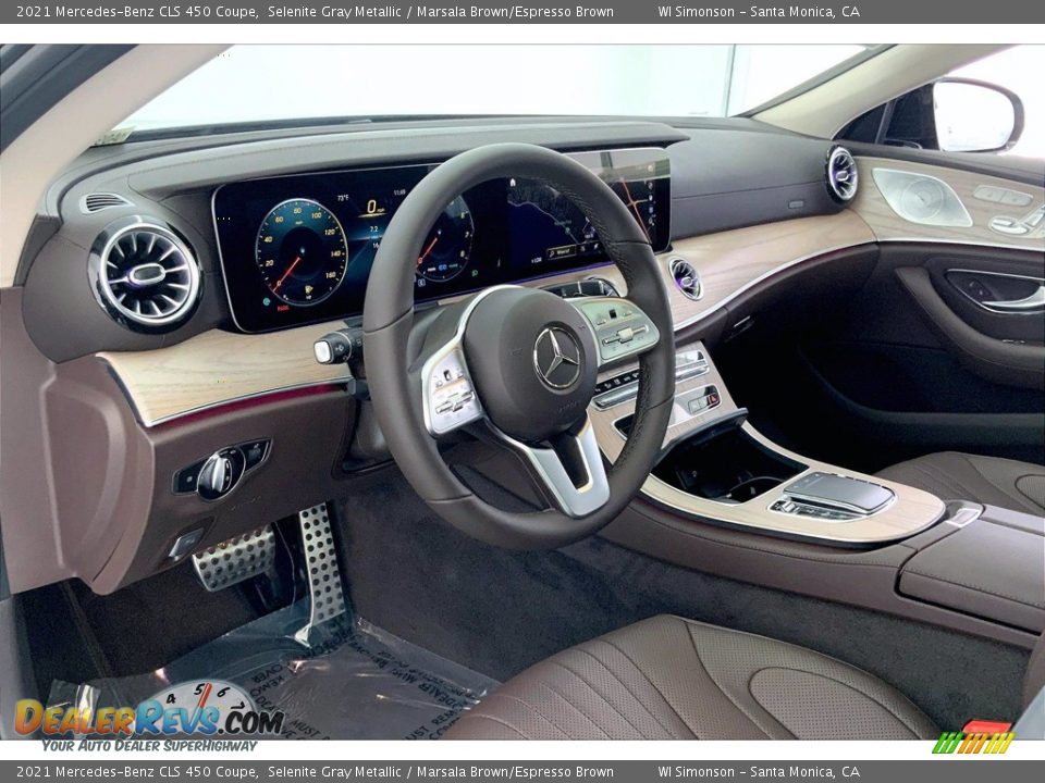 Front Seat of 2021 Mercedes-Benz CLS 450 Coupe Photo #4