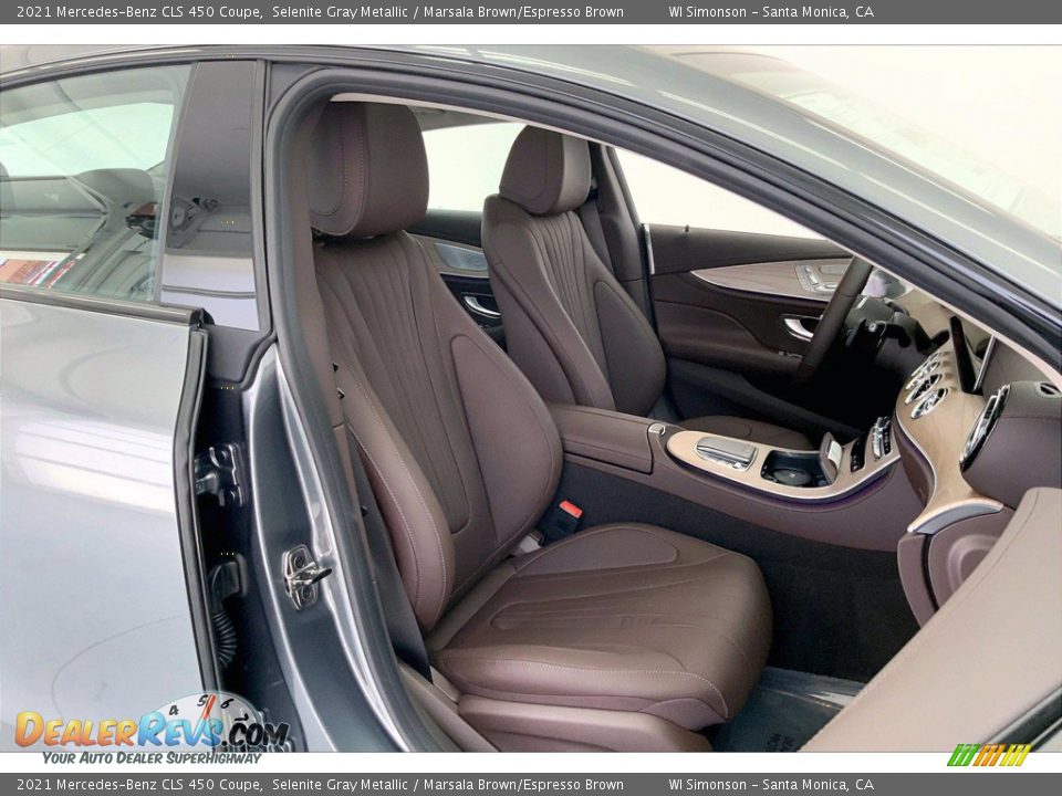 Marsala Brown/Espresso Brown Interior - 2021 Mercedes-Benz CLS 450 Coupe Photo #5