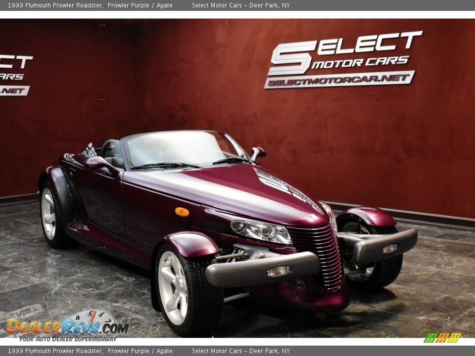 1999 Plymouth Prowler Roadster Prowler Purple / Agate Photo #7