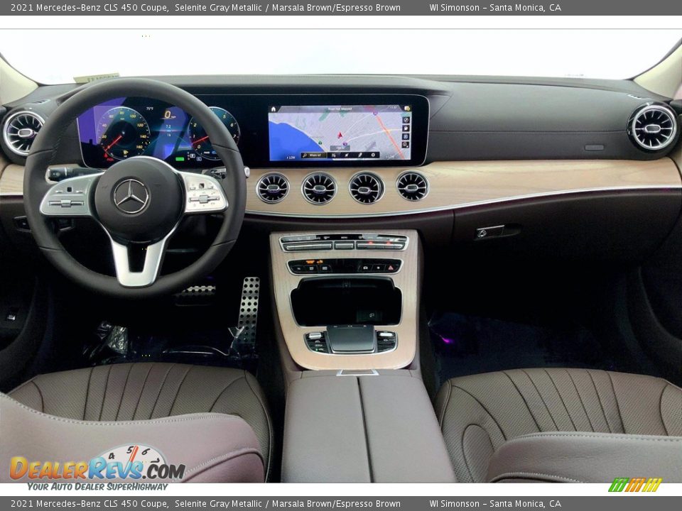 Front Seat of 2021 Mercedes-Benz CLS 450 Coupe Photo #6