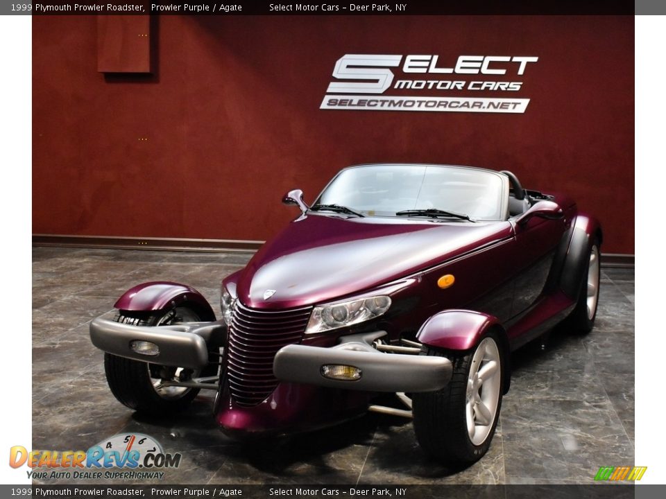 1999 Plymouth Prowler Roadster Prowler Purple / Agate Photo #8