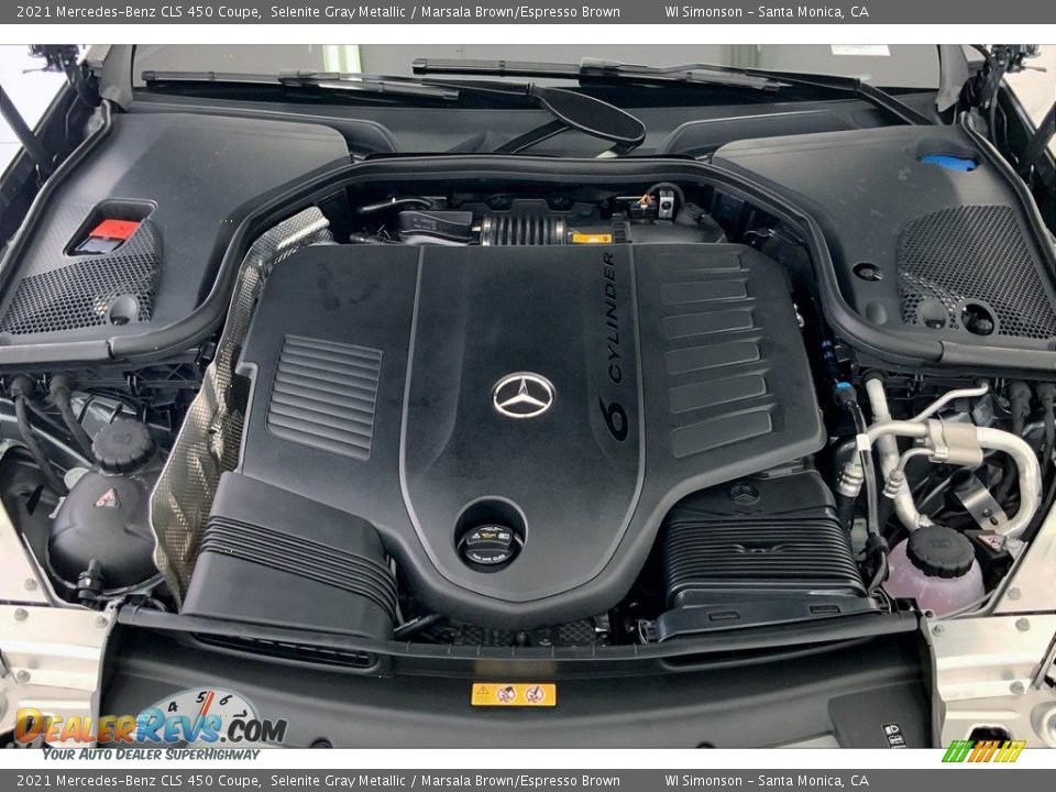 2021 Mercedes-Benz CLS 450 Coupe 3.0 Liter Turbocharged DOHC 24-Valve VVT Inline 6 Cylinder w/EQ Boost Engine Photo #9