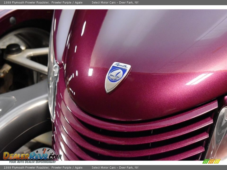 1999 Plymouth Prowler Roadster Prowler Purple / Agate Photo #12