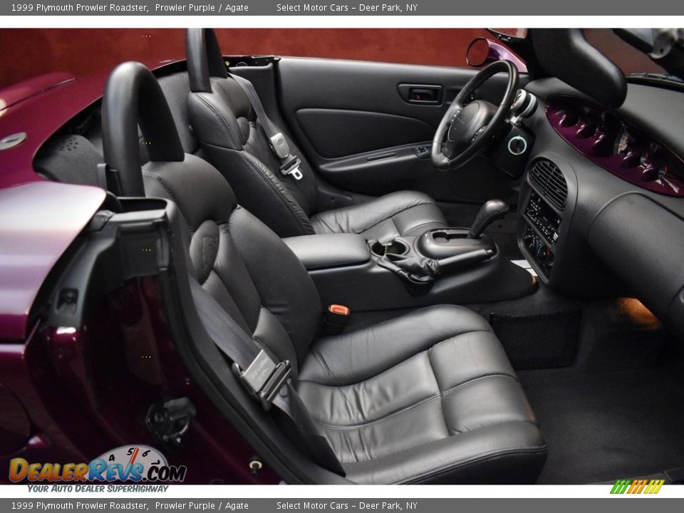 1999 Plymouth Prowler Roadster Prowler Purple / Agate Photo #16