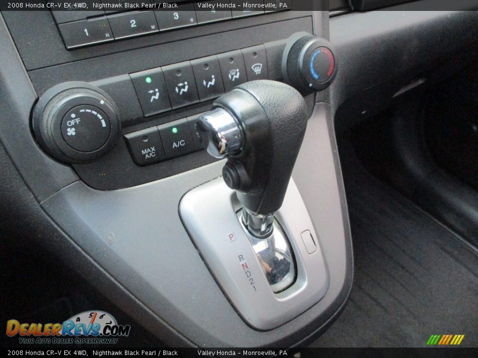 2008 Honda CR-V EX 4WD Nighthawk Black Pearl / Black Photo #15
