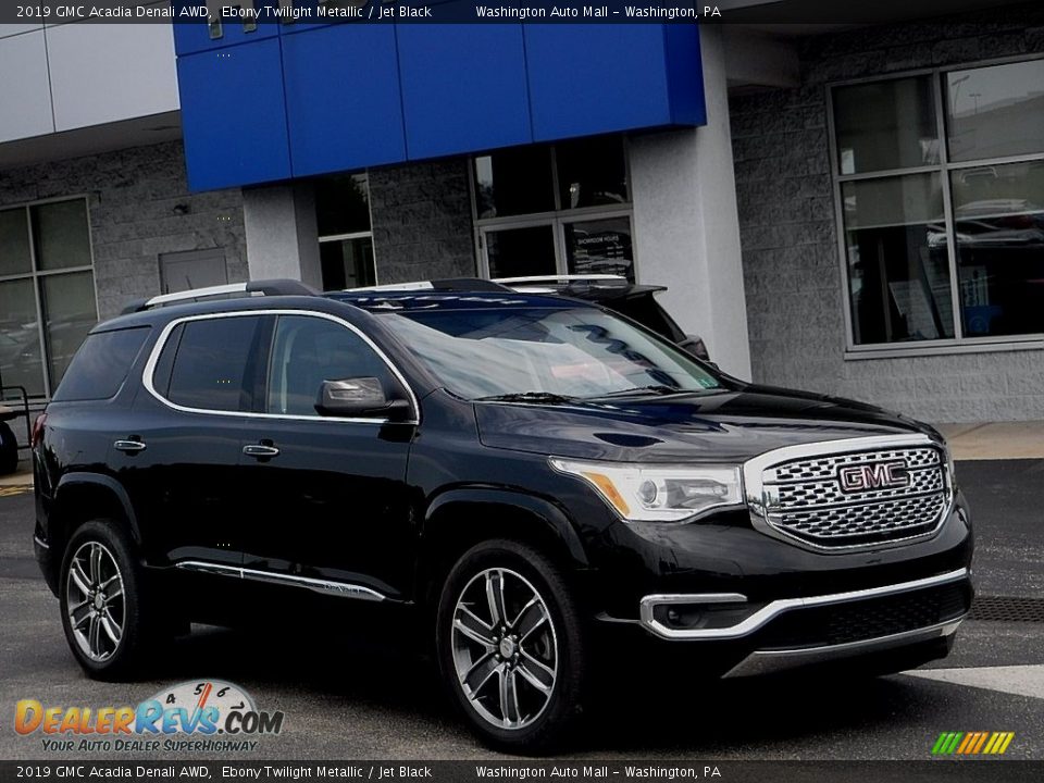 2019 GMC Acadia Denali AWD Ebony Twilight Metallic / Jet Black Photo #1