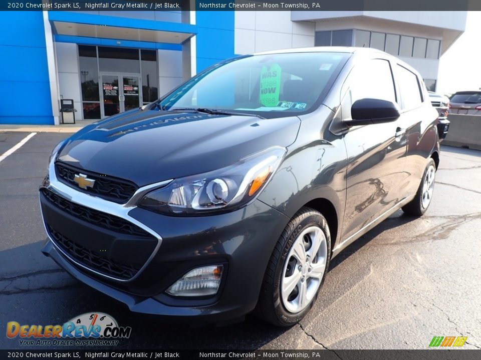 2020 Chevrolet Spark LS Nightfall Gray Metallic / Jet Black Photo #2